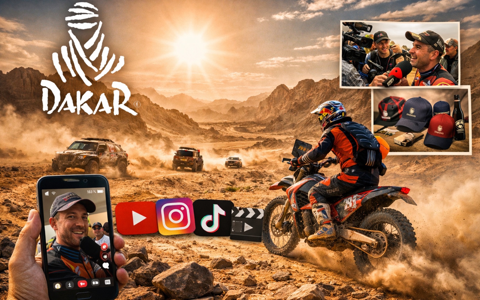 Cómo el Rally Dakar se ha convertido en un storytelling en redes sociales
