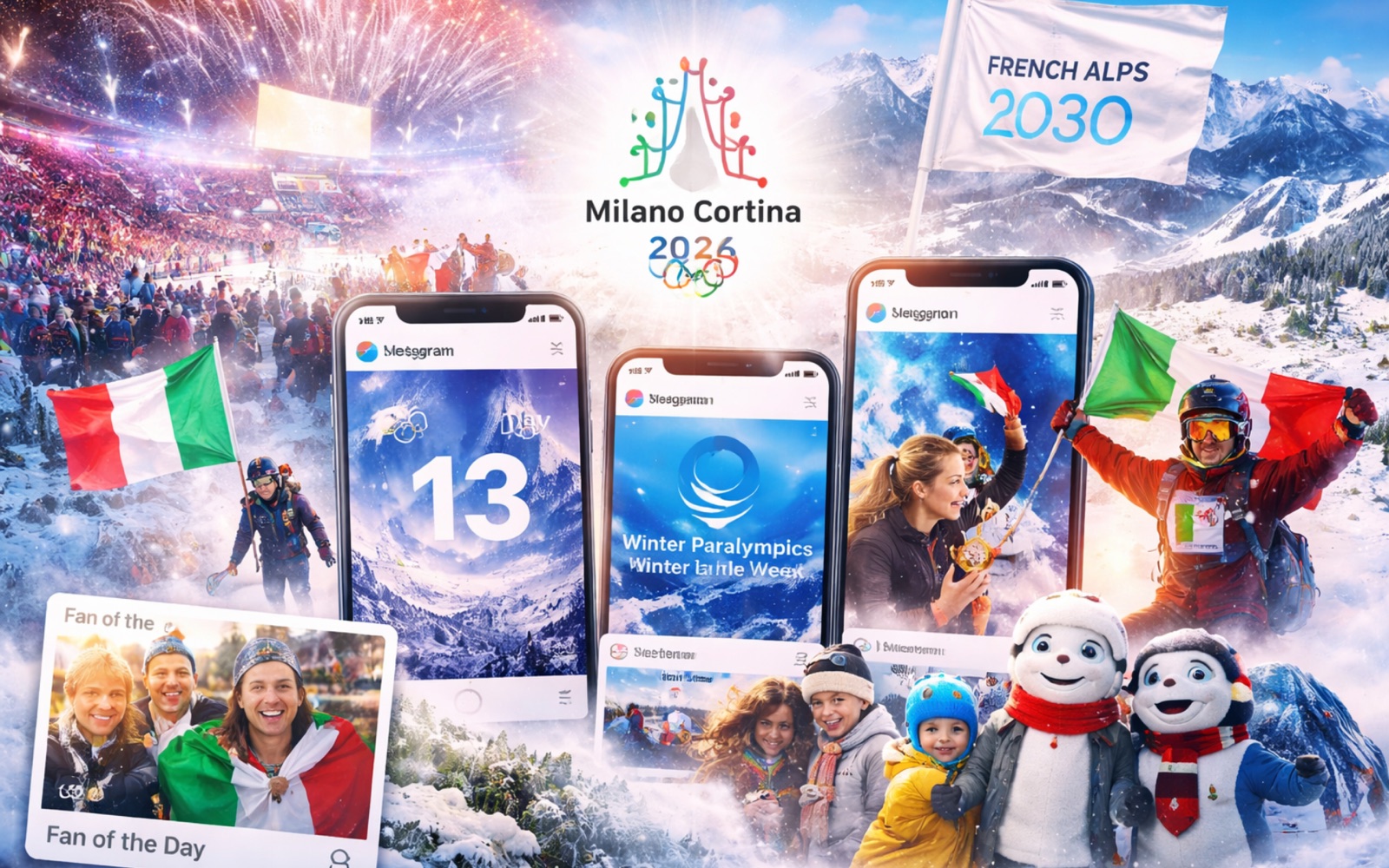 Milano Cortina 2026: balanced storytelling on the road to the Winter Olympic Games